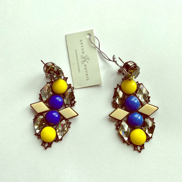 Anton Heunis Art Deco Earrings - Picture 1 of 2